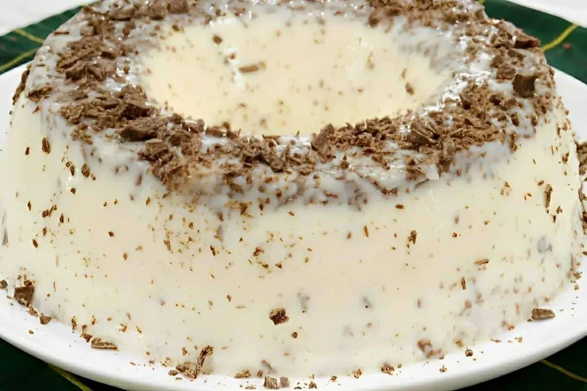 Pudim prestígio de liquidificador muito simples é só bater o