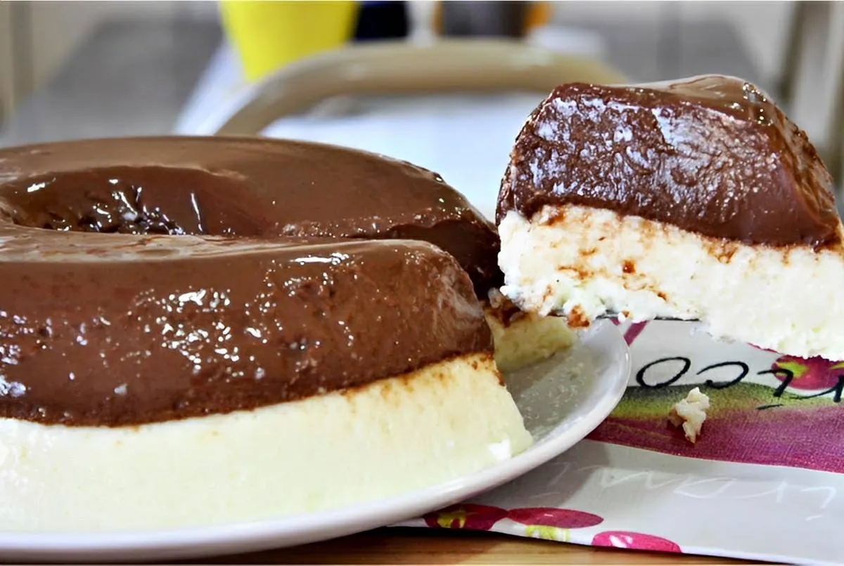 Pudim prestígio que não vai ao forno com preparo em menos de