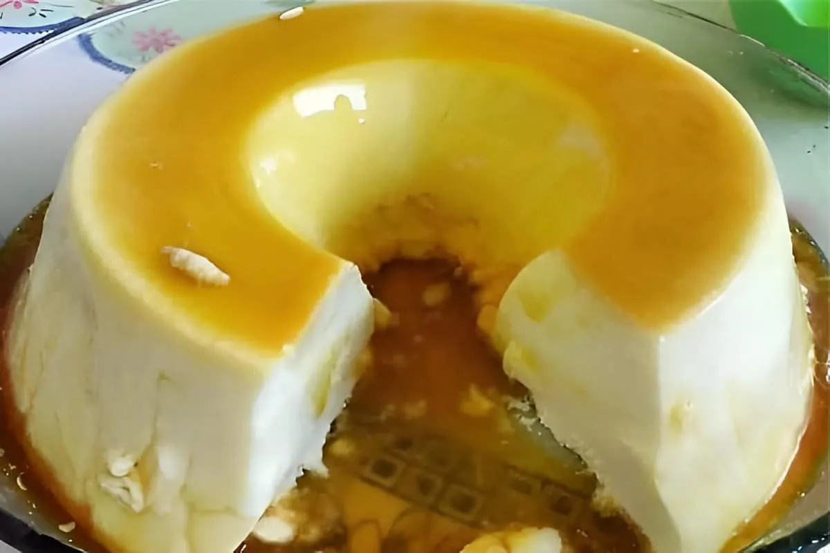 Pudim que não vai ao forno e sem ovos basta bater os ingredi