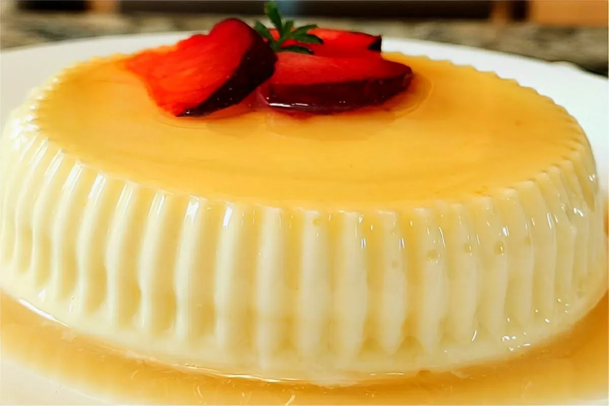 Pudim sem açúcar e que não vai ao forno para fazer rapidinho