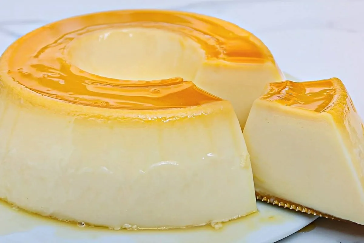 Pudim sem forno rápido e prático basta bater os ingredientes