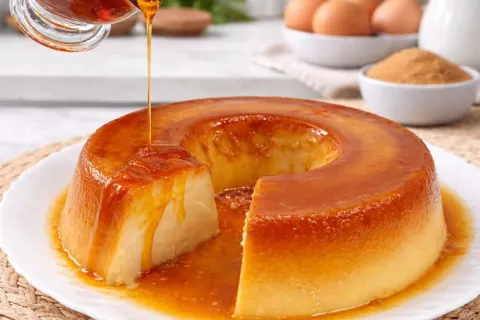 Pudim sem leite condensado, uma receita super econômica e li