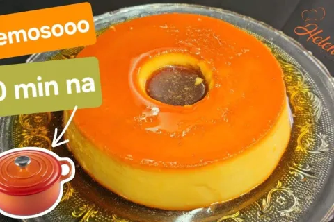 Pudim sem leite condensado, uma sobremesa econômica com leit