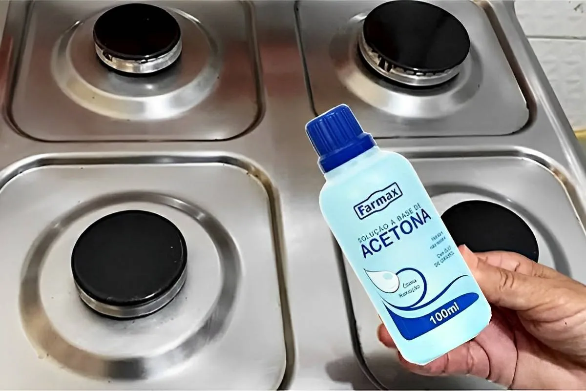 Qualquer fogão velho fica novo com esse ingrediente secreto