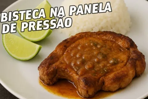 Quando você aprender a fazer bisteca na panela de pressão do