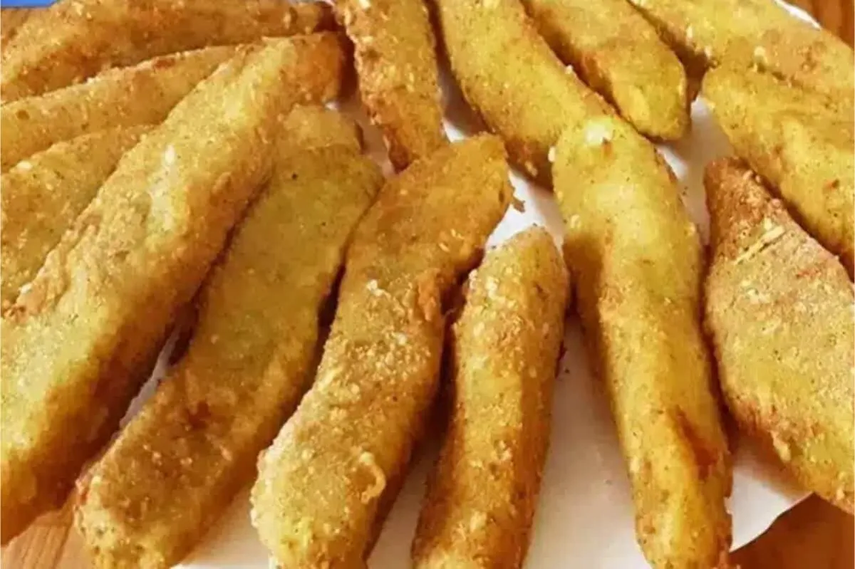Que tal preparar esse chuchu à milanesa diferente no seu alm