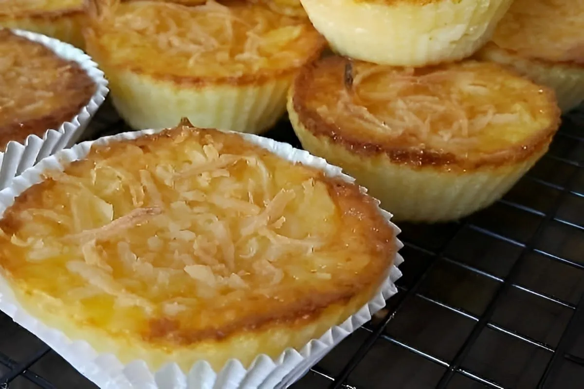 Queijadinha de 20 minutos receita prática é só misturar tudo