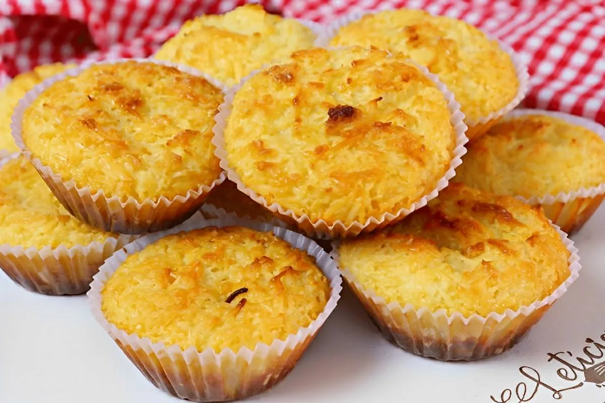 Queijadinha simples e prática é só misturar os ingredientes