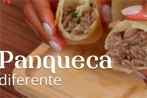 Quer inovar na hora do almoço? Veja essa receita de panqueca