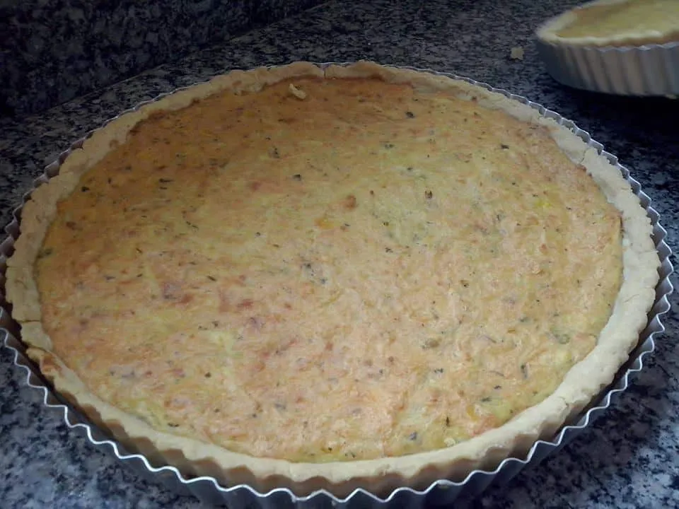 Quiche de Frango Cremoso