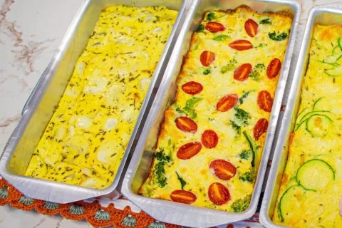 Quiche sem massa: 3 opções de sabores desta quiche fácil e d