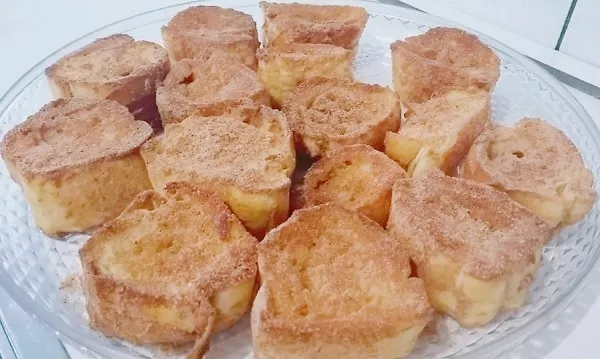 Rabanada na AirFryer