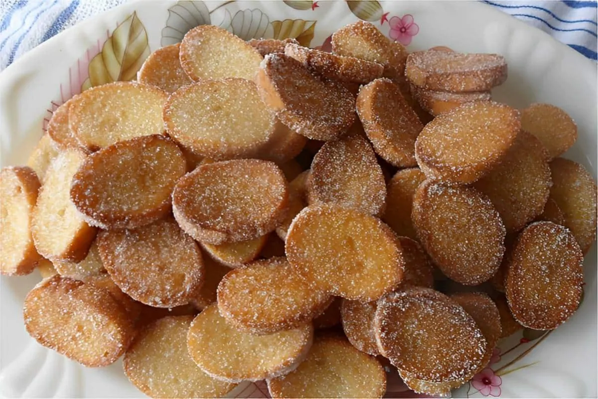 Rabanada simples feita com pão francês a rabanada perfeita p