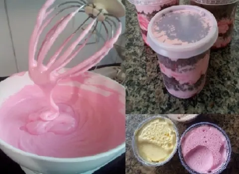 Receita 2 em 1: Recheio Mousse e Sorvete
