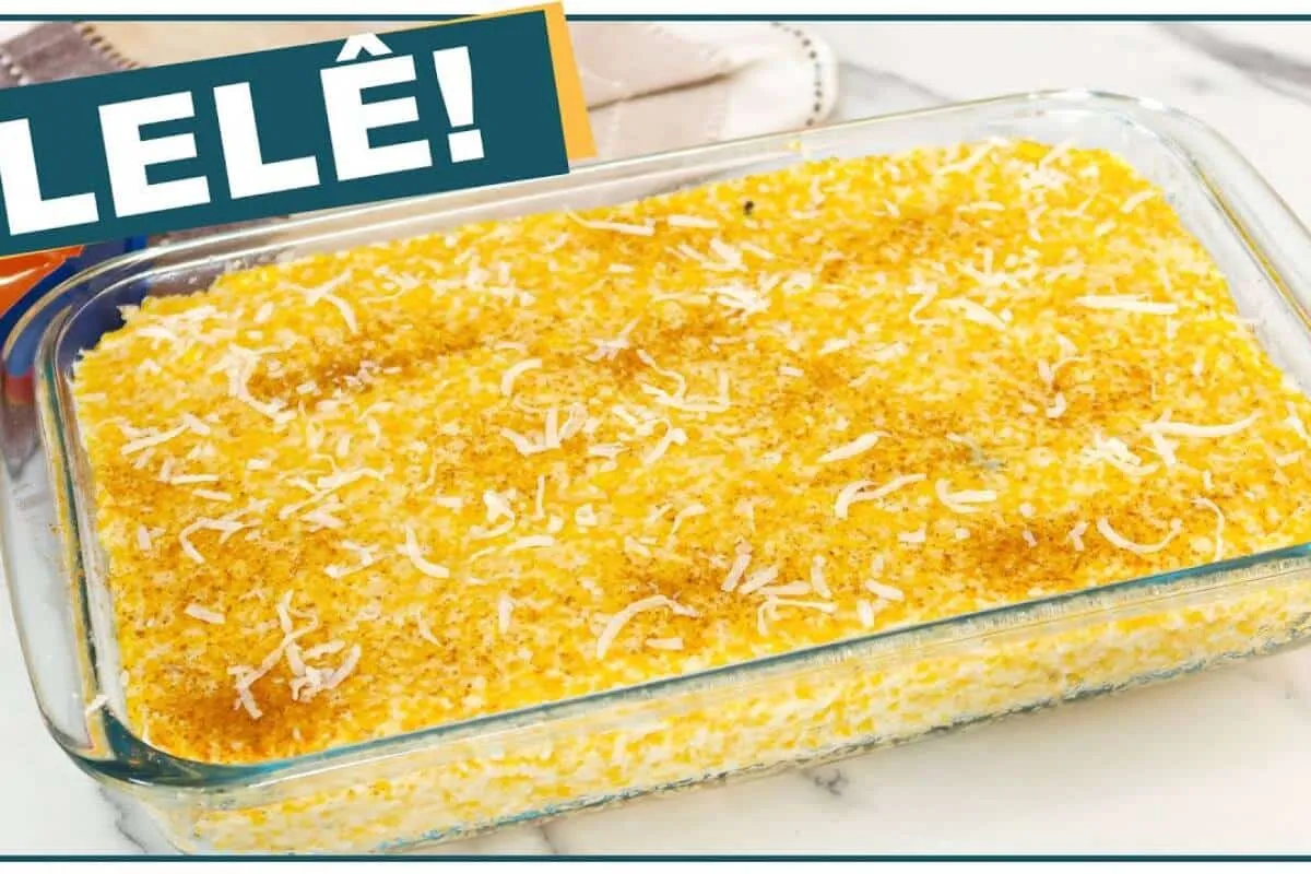 Receita baiana para a hora do lanche: lelê da bahia delicios