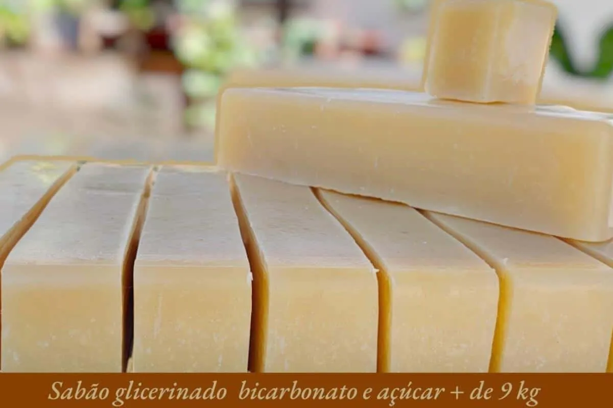 Receita caseira para fazer sabão com bicarbonato e açúcar qu