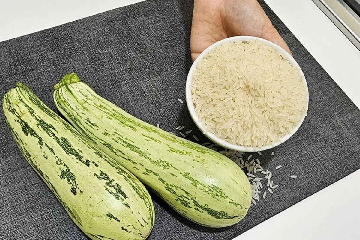 Receita de abobrinha para o almoço e você consegue fazer tud