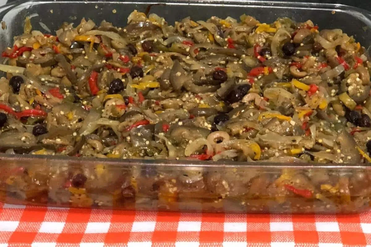 Receita de antepasto de berinjela: serve para acompanhar o a