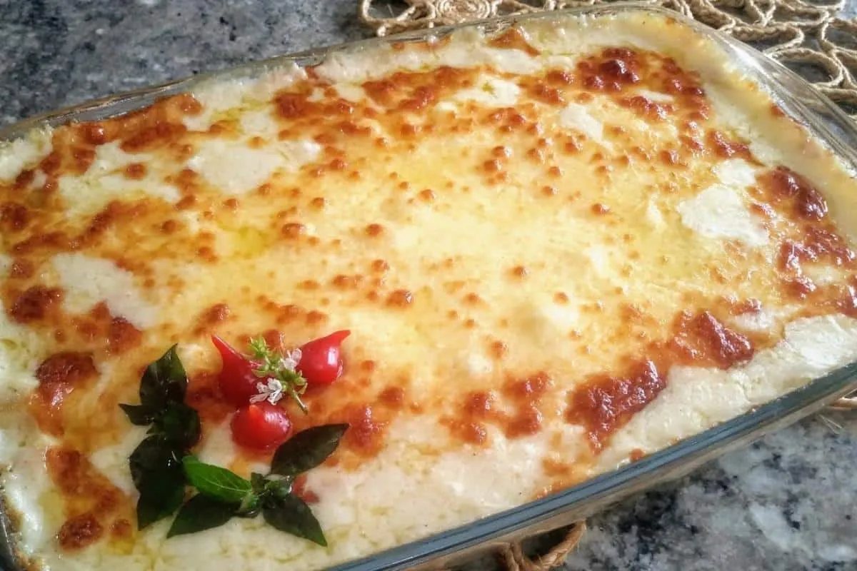 Receita de bacalhau com natas deliciosa para você servir sua