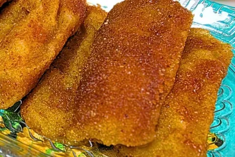 Receita de banana frita descomplicada que fica igual de rest