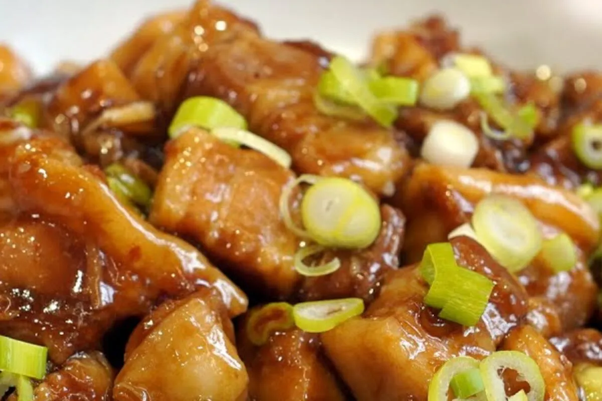 Receita de barriga de porco oriental muito gostosa e um sabo