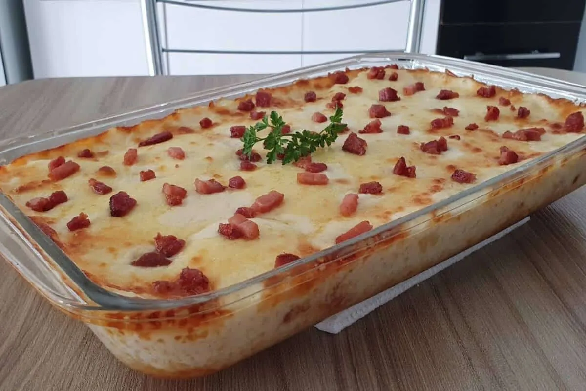 Receita de batata gratinada para ser o prato principal do se