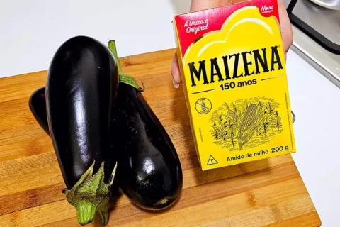 Receita de berinjela para o almoço que aprendi num restauran