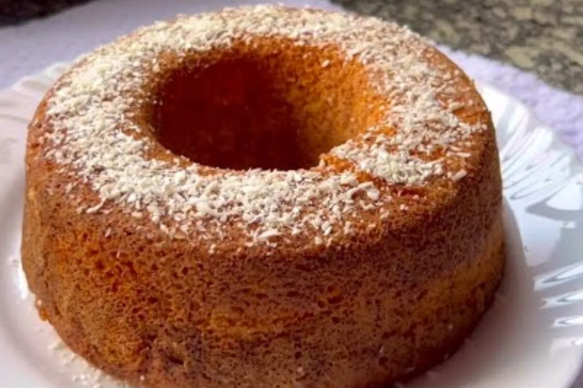 Receita de bolo centenário que aprendi com a minha avó e faç