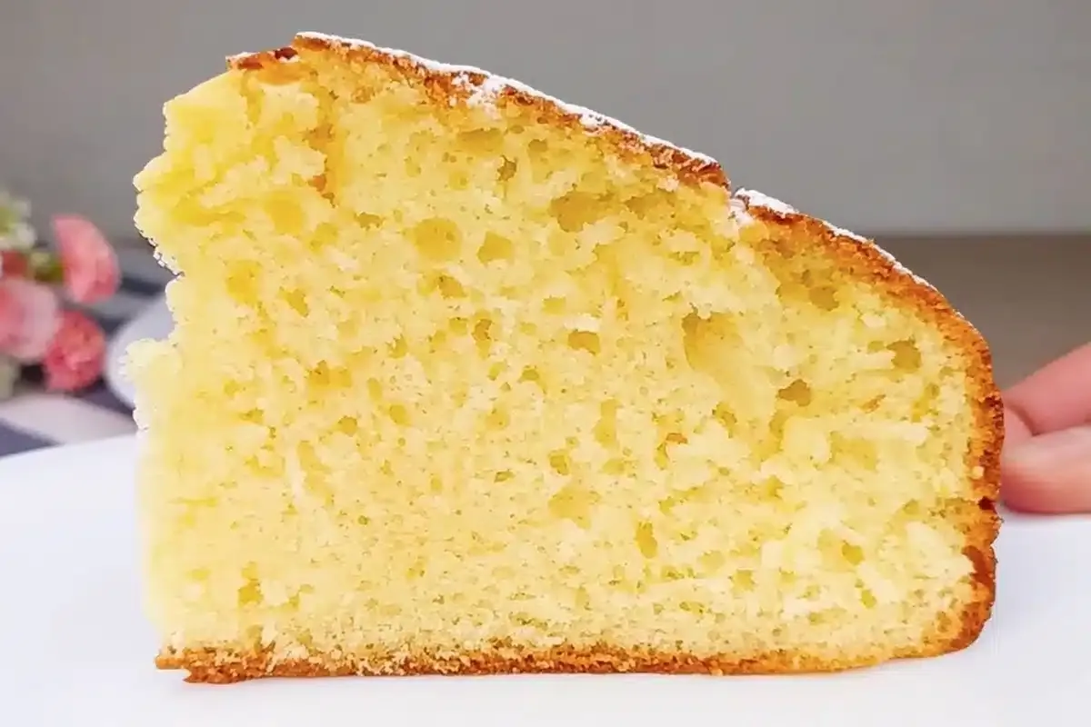 Receita de bolo italiano super fofinho e fácil de fazer para