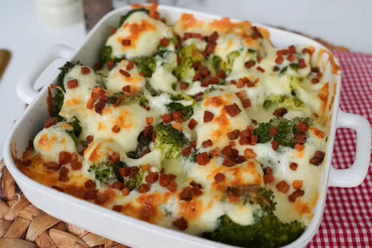 Receita de brócolis gratinado muito fácil de fazer para você