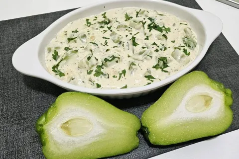 Receita de chuchu cremoso para o almoço de domingo: tão gost