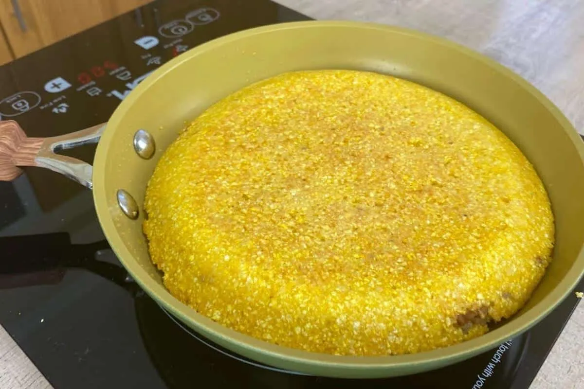 Receita de cuscuz de frigideira para substituir o pão francê