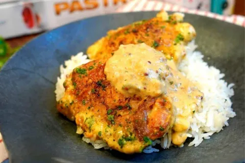 Receita de frango com molho de mostarda: uma receita fácil e