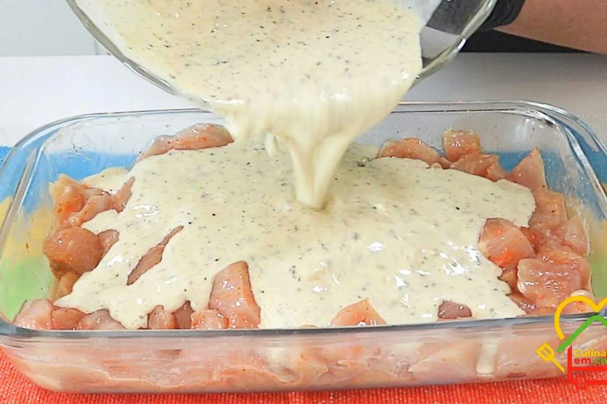 Receita de frango no forno que faço todo ano no dia das mães