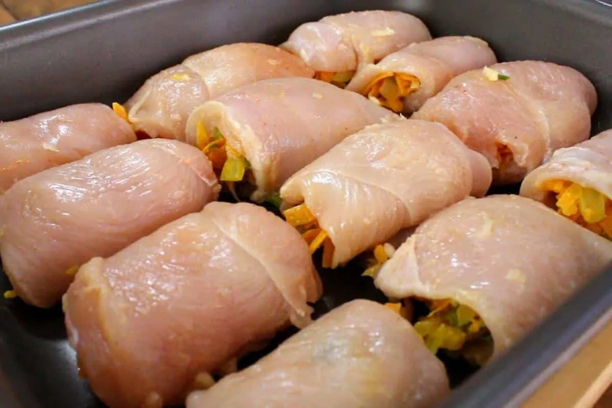 Receita de frango recheado que parece de restaurante e fica