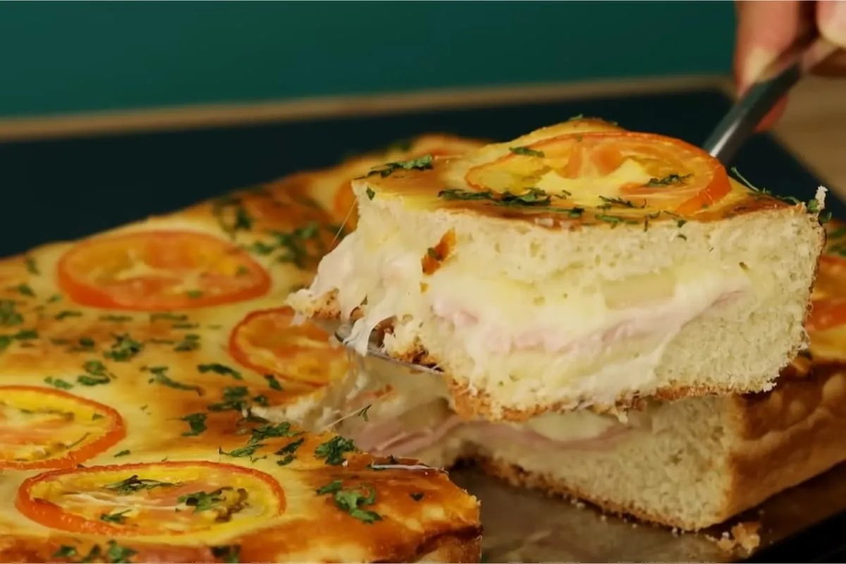 Receita de lanchão de forno prático e muito recheado, a solu