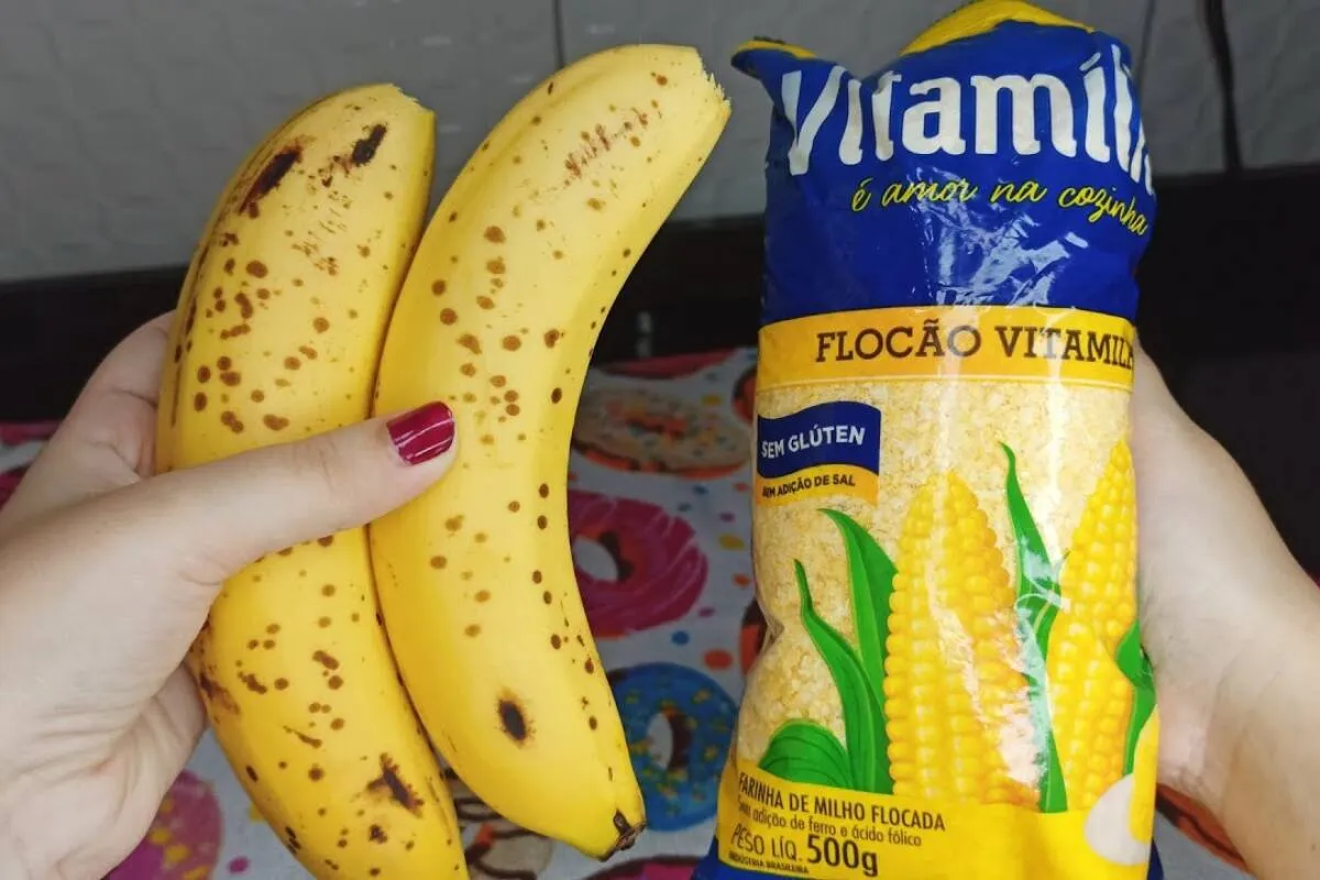 Receita de lanche com banana e flocão: aprenda e faça hoje m