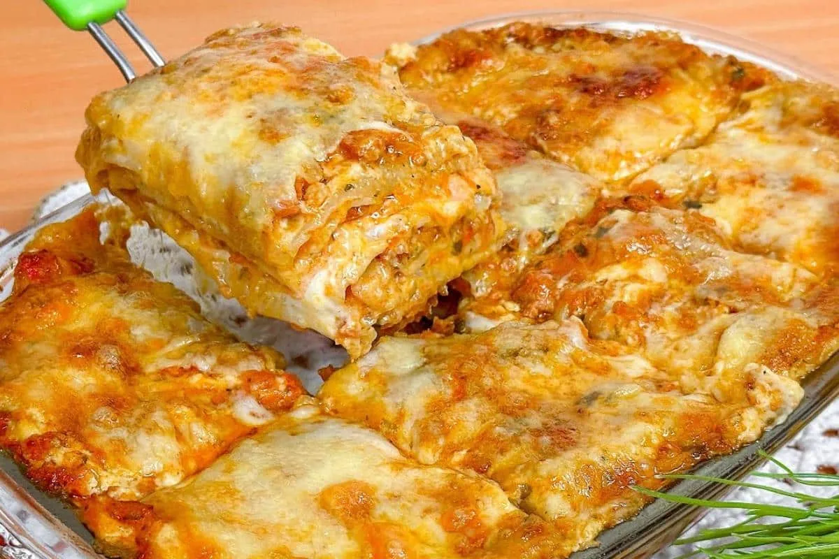 Receita de lasanha de linguiça toscana para o ano que todos