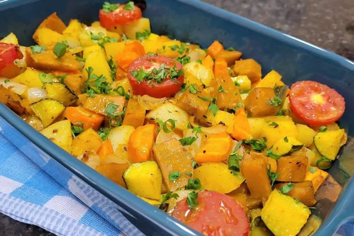 Receita de legumes ao forno: agora só como legumes se for as
