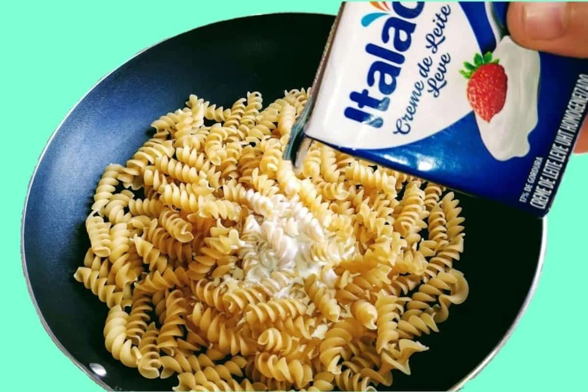 Receita de macarrão que minha família pede para fazer toda s
