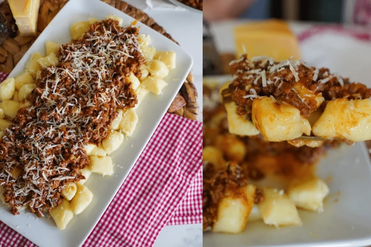Receita de nhoque à bolonhesa para você arrasar na hora de s
