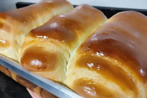 Receita de pão caseiro econômico com um segredinho para cres