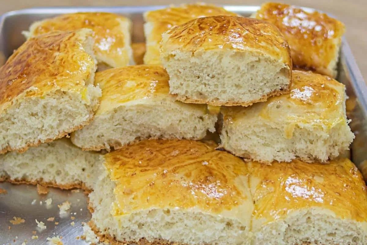 Receita de pão pingado de colher muito fácil de fazer que nã