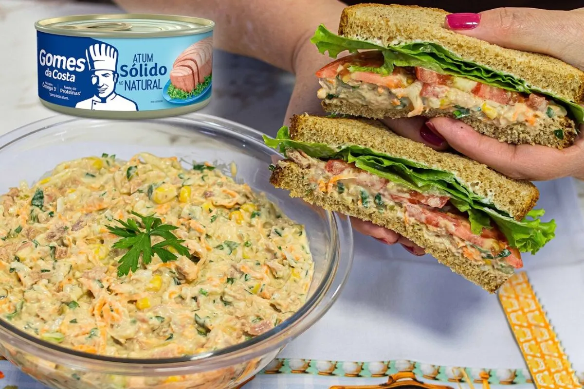 Receita de patê de atum para lanche natural que você adorar