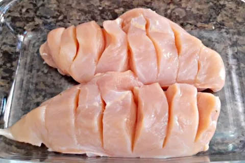 Receita de peito de frango maravilhosa que aprendi com um co