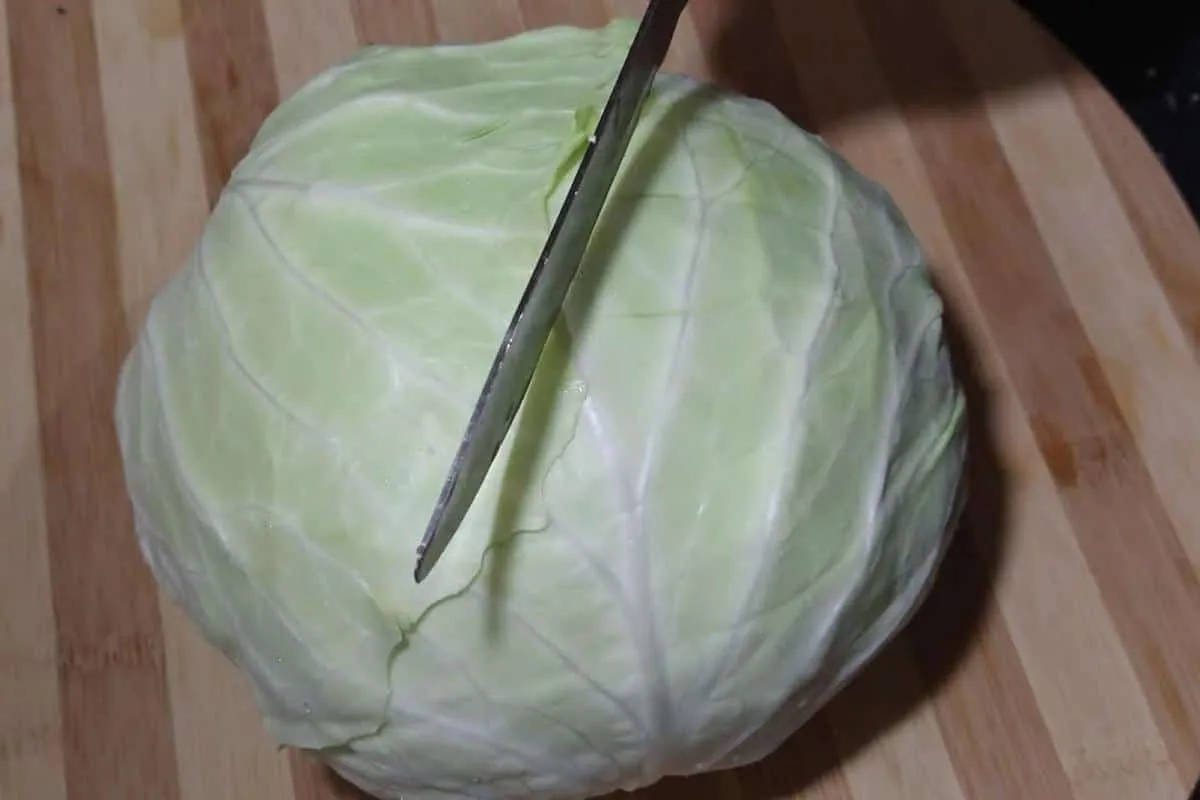 Receita de repolho que aprendi com um chef de cozinha que fi