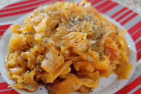 Receita de repolho refogado da minha vó, uma opção fácil e d