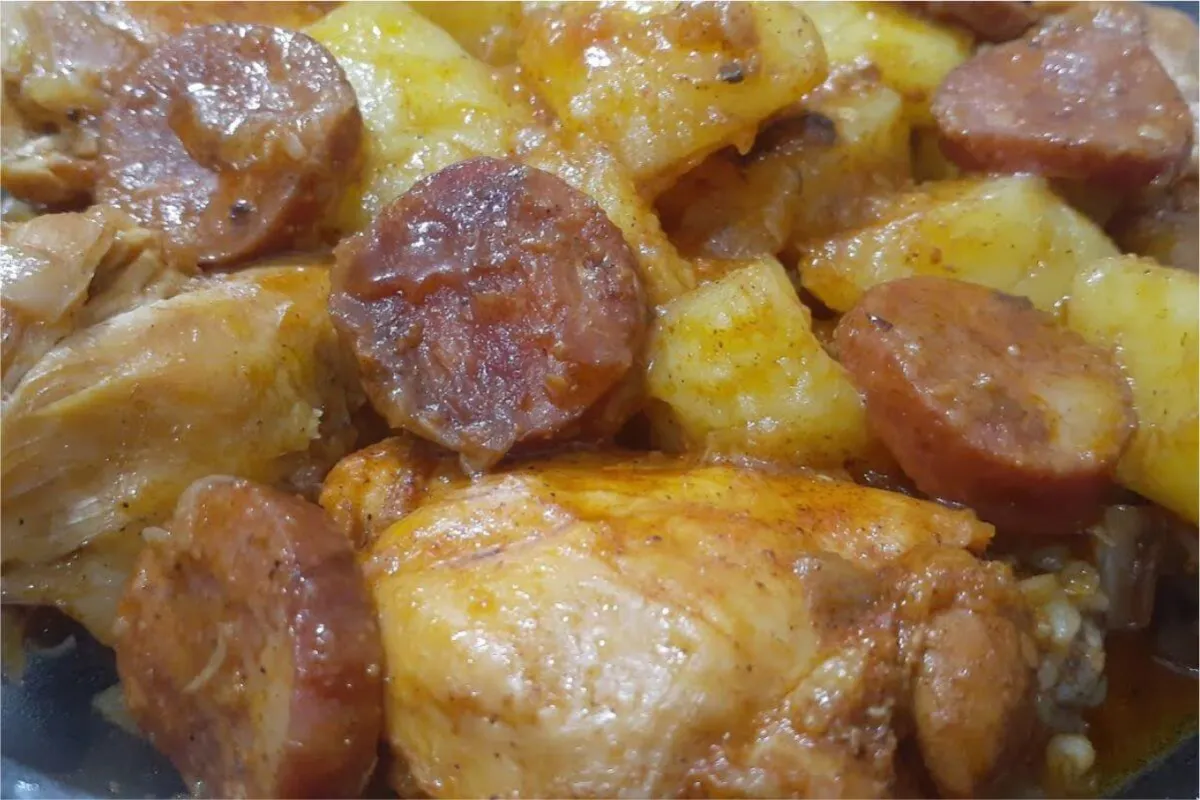 Receita de vó: frango na panela de pressão super saboroso e