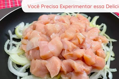 Receita fit de frango deliciosa e fácil de fazer, para uma r