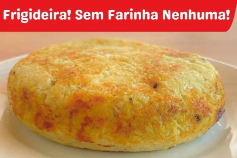 Receita fit de pãozinho de frigideira low carb que não vai n